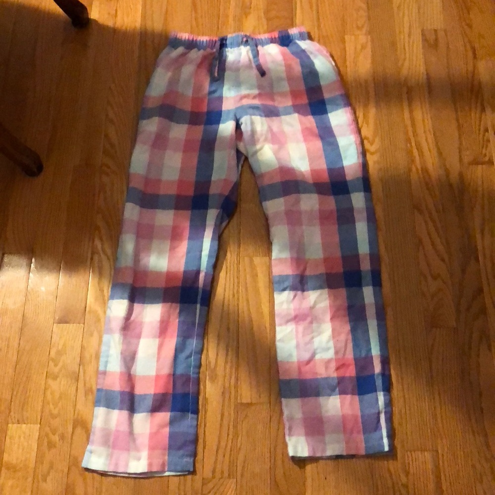 Flannel pajama bottom pants
